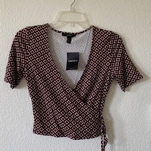 Forever 21 Wrap Top